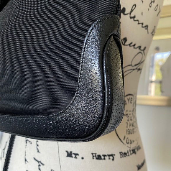 ✨SOLD!✨SALE✨Gucci Jackie O RARE! Leather Nylon Bag - Picture 7 of 16